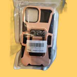 Protective Kickstand Case for iPhone‎ 12 Pro Pink (3948)